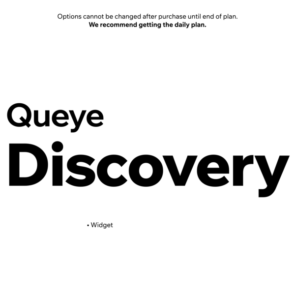 Queye Discovery